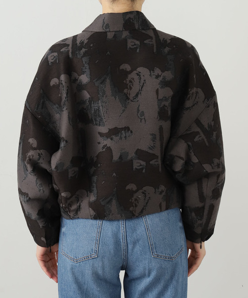 SEEALL(シーオール)の「SEEALL COACH JACKET SAW51/BL101:ジャケット(その他アウター・レディース・チャコールグレー・38)」の10枚目の写真
