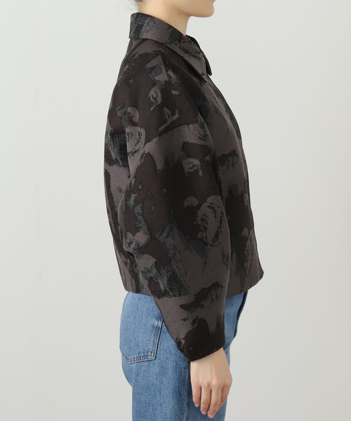 SEEALL(シーオール)の「SEEALL COACH JACKET SAW51/BL101:ジャケット(その他アウター・レディース・チャコールグレー・38)」の11枚目の写真
