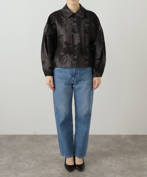 SEEALL(シーオール)の「SEEALL COACH JACKET SAW51/BL101:ジャケット(その他アウター・レディース・チャコールグレー・38)」の4枚目の写真