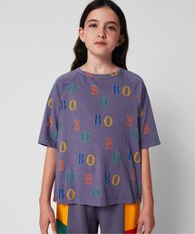 BOBO CHOSES（ボボショーズ）の「総柄Multicolor Bobo半袖Tシャツ【キッズ】（Tシャツ/カットソー）」