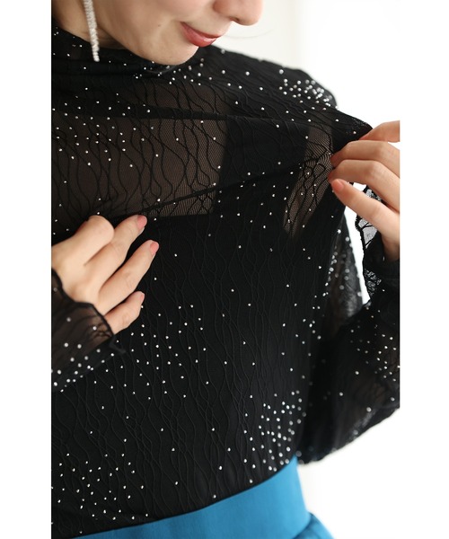 cawaii(カワイイ)の「あなたを引き立てる 宝石インナー(Tシャツ/カットソー・レディース・ホワイト/ブラック・FREE)」の19枚目の写真