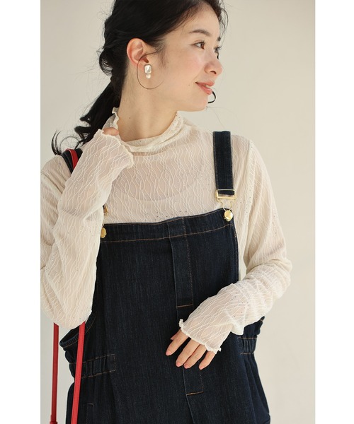 cawaii(カワイイ)の「あなたを引き立てる 宝石インナー(Tシャツ/カットソー・レディース・ホワイト/ブラック・FREE)」の9枚目の写真