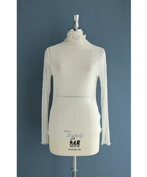 cawaii(カワイイ)の「あなたを引き立てる 宝石インナー(Tシャツ/カットソー・レディース・ホワイト/ブラック・FREE)」の12枚目の写真