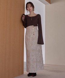 jacquard skirt / ジャガードスカート