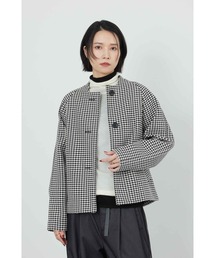 Limue（リミュ）の「ノーカラーショートコート（ノーカラーコート）」