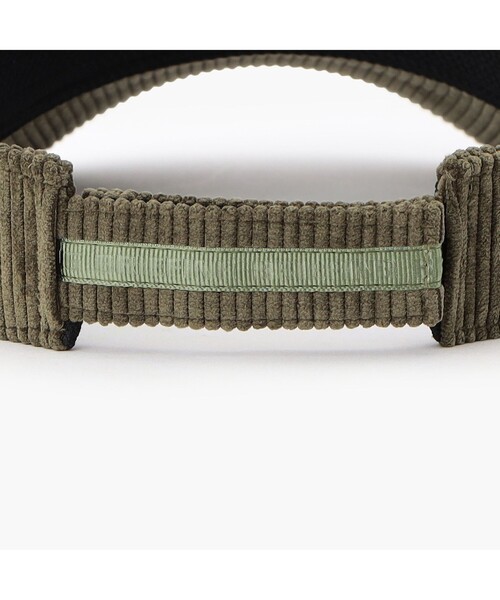 BRIEFING（ブリーフィング）の「【BRIEFING GOLF／ブリーフィングゴルフ】MS CORDUROY VISOR（サンバイザー・メンズ・ネイビー/オリーブ/アイボリー/ブラック・FREE）」の12枚目の写真