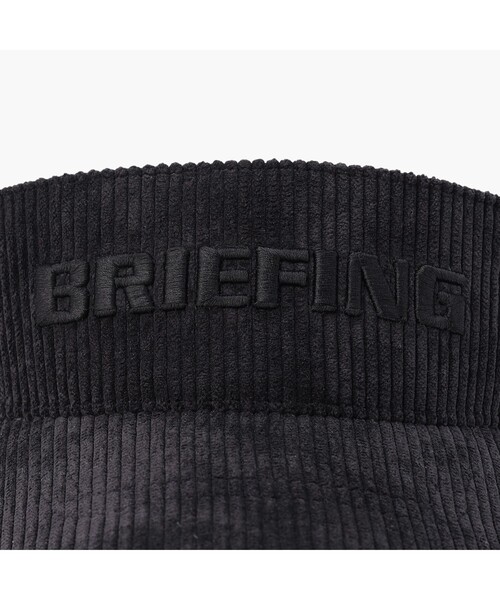 BRIEFING（ブリーフィング）の「【BRIEFING GOLF／ブリーフィングゴルフ】MS CORDUROY VISOR（サンバイザー・メンズ・ネイビー/オリーブ/アイボリー/ブラック・FREE）」の15枚目の写真