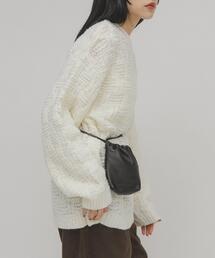 KBF | グリッドパターンニット(ニット/セーター)