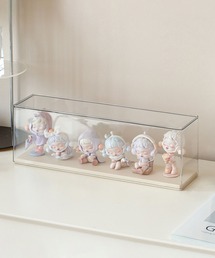 aimoha（アイモハ）の「卓上 コレクションケース ディスプレイ 収納 ボックス（掃除グッズ）」