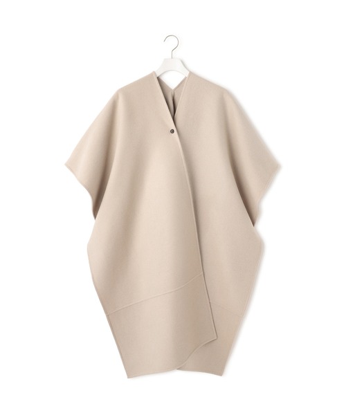 ADAM ET ROPE'（アダムエロペ）の「カシミアブレンドポンチョストール（ストール/ショール・レディース・グレー/ベージュ系その他2・FREE）」の16枚目の写真