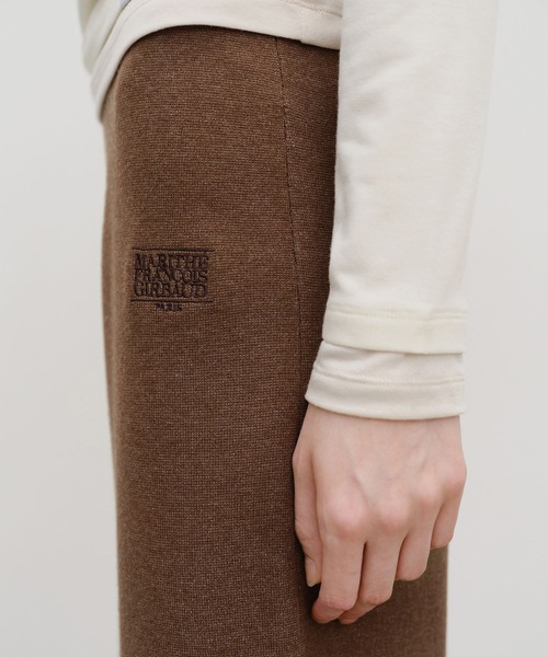 MARITHE + FRANCOIS GIRBAUD(マリテフランソワジルボー)の「W CLASSIC LOGO KNIT PANTS(その他パンツ・レディース・Navy/ブラウン/Black・SMALL/MEDIUM)」の17枚目の写真