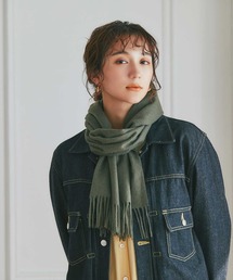 ■新品!maloマロ／カシミヤ100％マフラー　180×44cm/ミントグリーン □新品!maloマロ／カシミヤ100％マフラー 180×44cm/ミントグリーン b1.jpg