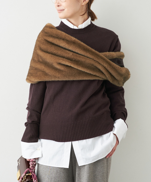 CINOH/チノ 】MIX KNIT（ニット/セーター）｜CINOH（チノ）の