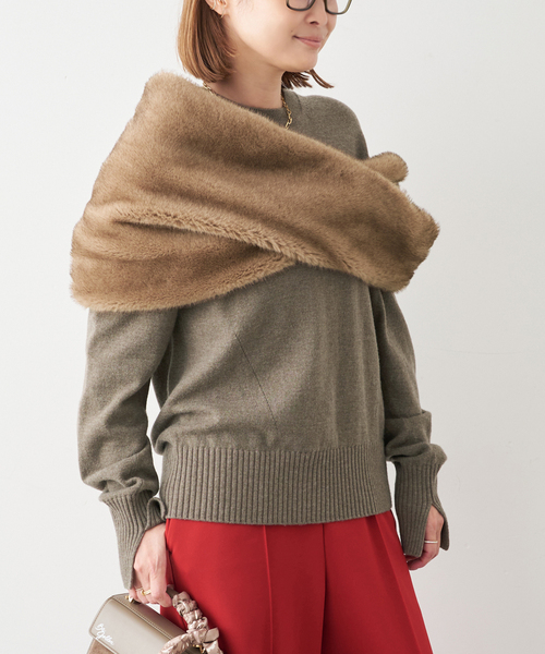 CINOH/チノ 】MIX KNIT（ニット/セーター）｜CINOH（チノ）の