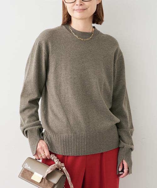 CINOH/チノ 】MIX KNIT（ニット/セーター）｜CINOH（チノ）の