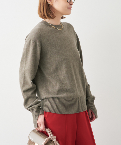 CINOH/チノ 】MIX KNIT（ニット/セーター）｜CINOH（チノ）の