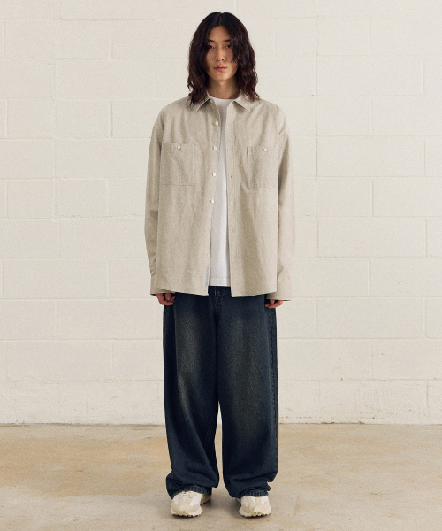 F.ILLUMINATE（フィルミネイト）の「ブラシウォッシュデニムパンツ-ブルー（デニムパンツ・レディース・その他・SMALL/MEDIUM/LARGE）」の3枚目の写真
