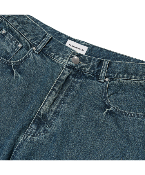 F.ILLUMINATE（フィルミネイト）の「ブラシウォッシュデニムパンツ-ブルー（デニムパンツ・レディース・その他・SMALL/MEDIUM/LARGE）」の6枚目の写真