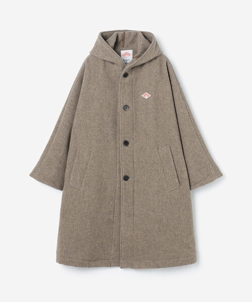 DANTON | ウールライトパイル フードコート WOMEN（その他アウター