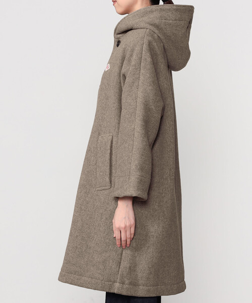 DANTON | ウールライトパイル フードコート WOMEN（その他アウター