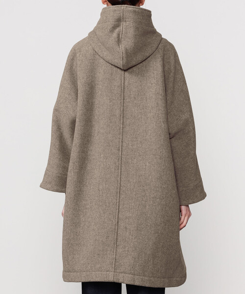 DANTON | ウールライトパイル フードコート WOMEN（その他アウター