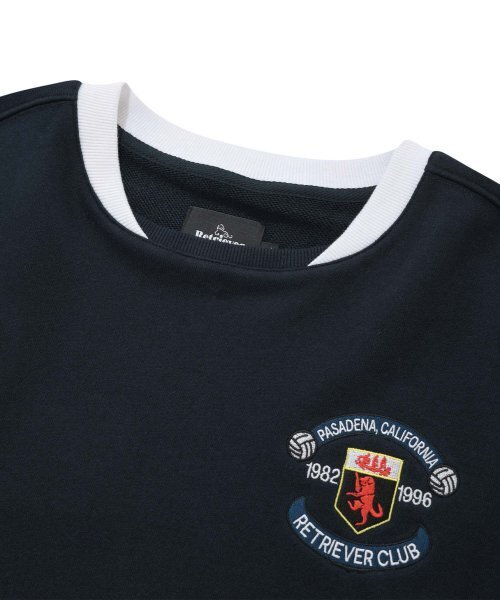 Retriever Club（レトリーバークラブ）の「RRC SOCCER CREWNECK [NAVY]（スウェット・レディース・その他・SMALL/MEDIUM/LARGE/X-LARGE）」の5枚目の写真