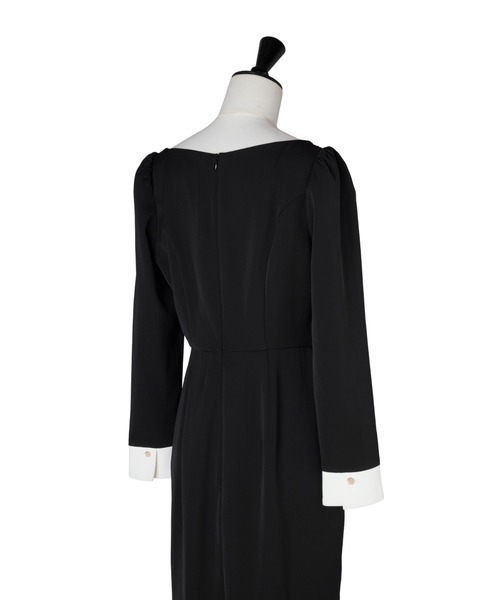ワンピース Herlipto Asymmetrical Collar Dress Asymmetrical Collar Dress（ワンピース）｜Her lip to（ハーリップ