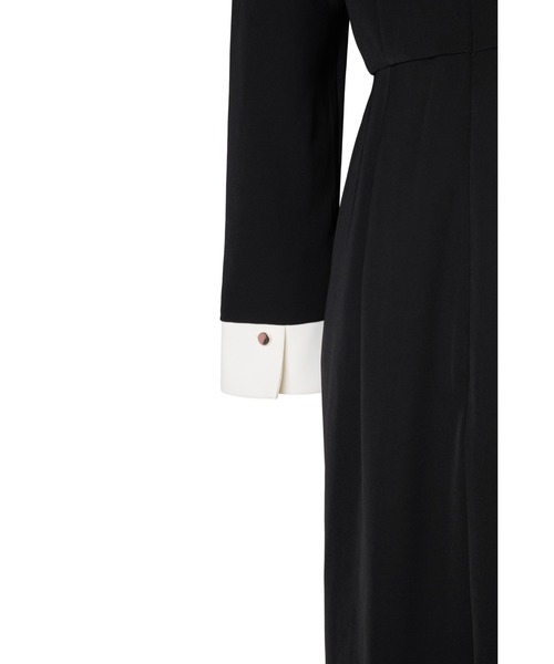 Asymmetrical Collar Dress（ワンピース）｜Her lip to（ハーリップ