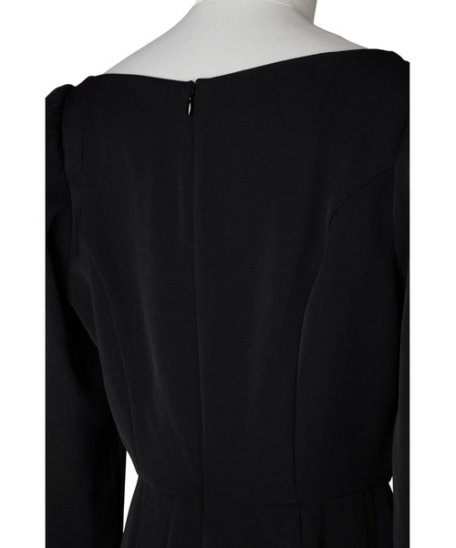 Asymmetrical Collar Dress（ワンピース）｜Her lip to（ハーリップ