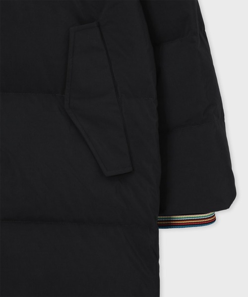 Paul Smith（ポールスミス）の「”Cropped Logo” ダウンコート / 253128 076Z（ダウンジャケット/コート・メンズ・ブラック/グリーン・L2/MEDIUM/LARGE/X-LARGE）」の14枚目の写真