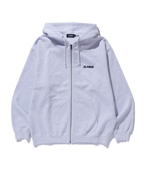 XLARGE(エクストララージ)の「【WEB限定】FLIP OG ZIP HOODED SWEATSHIRT(パーカー・メンズ・アッシュ/ブラック/ブラウン・S/M/L/XL)」の6枚目の写真