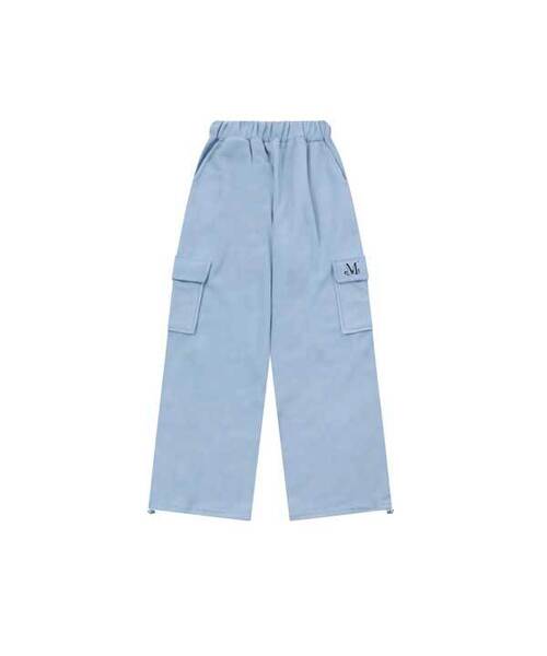 MUCENT(ムセント)の「スノイングフリースバンディングカーゴパンツ 男女共用 (3カラー)(その他パンツ・レディース・Beige/ブラック/スカイブルー・FREE)」の3枚目の写真