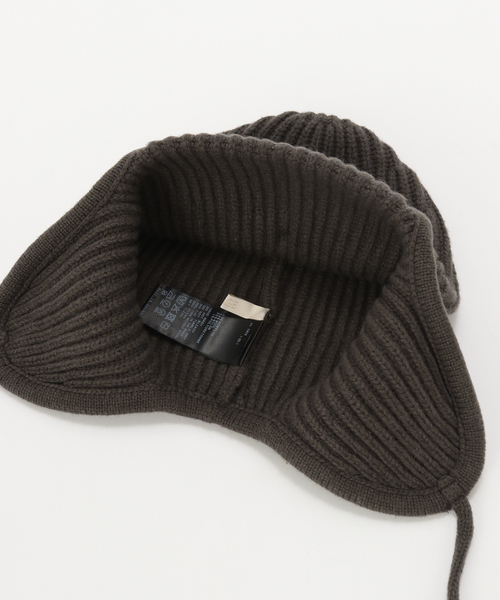 plage（プラージュ）の「flight ビーニー（ニットキャップ/ビーニー・レディース・カーキ/ベージュ・FREE）」の4枚目の写真
