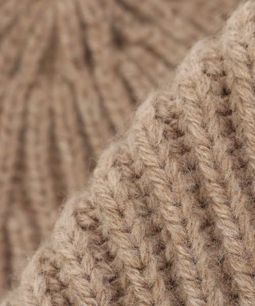 plage（プラージュ）の「flight ビーニー（ニットキャップ/ビーニー・レディース・カーキ/ベージュ・FREE）」の8枚目の写真