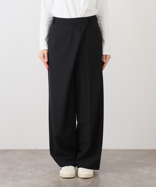 FRAMeWORK(フレームワーク)の「TWラップパンツ(スラックス・レディース・チャコールグレー/ブラック・36/38)」の20枚目の写真
