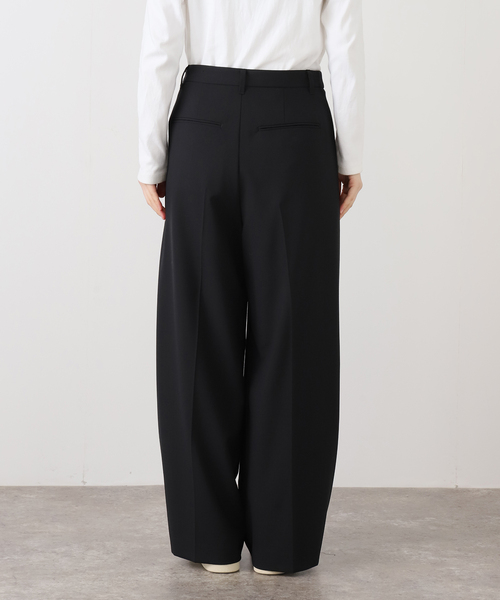 FRAMeWORK(フレームワーク)の「TWラップパンツ(スラックス・レディース・チャコールグレー/ブラック・36/38)」の22枚目の写真