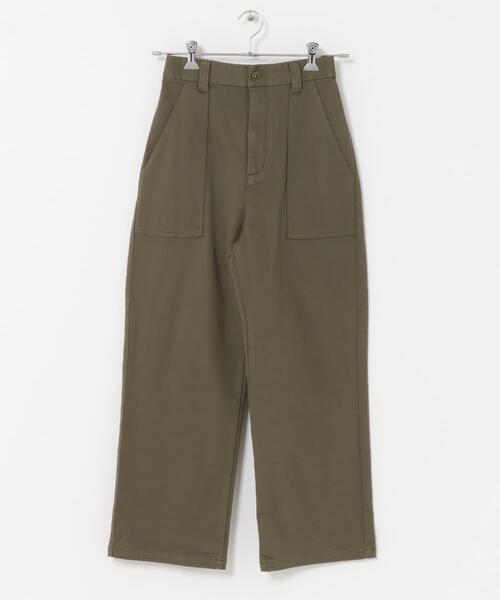 URBAN RESEARCH DOORS(アーバンリサーチドアーズ)の「裏起毛ベイカーイージーパンツ(その他パンツ・レディース・オフホワイト/カーキ・MEDIUM/SMALL)」の19枚目の写真