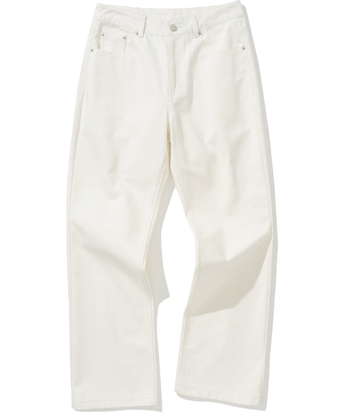 NOT4NERD（ノットフォーナード）の「N4ND Drip Logo Denim Pants - White（デニムパンツ・レディース・その他・LARGE/X-LARGE/MEDIUM）」の2枚目の写真