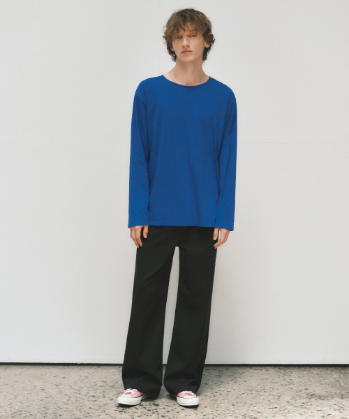 WEDNESDAY OASIS(ウェンズデーオアシス)の「クラシックコットンスティッチパンツ_BLACK(W25-PT27)(その他パンツ・メンズ・ブラック・MEDIUM/LARGE)」の4枚目の写真