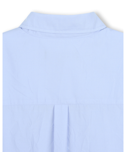 BESLOW（ビースロー）の「LOOSE FIT CREASE COTTON SHIRTS SKY BLUE（シャツ/ブラウス・メンズ・その他・SMALL/MEDIUM/LARGE/X-LARGE）」の4枚目の写真