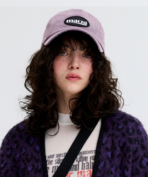 MACNI（マクニ）の「LOGO PATCH NYLON DEEP CAP LAVENDER（キャップ）」