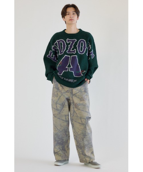 RODEO CROWNS WIDE BOWL(ロデオクラウンズワイドボウル)の「ENDZONE ニット(ニット/セーター・メンズ・アイボリー/グリーン/ネイビー・LARGE/MEDIUM)」の7枚目の写真