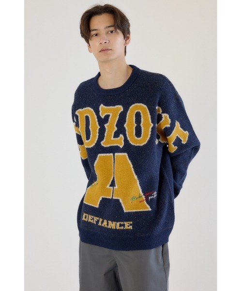 RODEO CROWNS WIDE BOWL(ロデオクラウンズワイドボウル)の「ENDZONE ニット(ニット/セーター・メンズ・アイボリー/グリーン/ネイビー・LARGE/MEDIUM)」の14枚目の写真