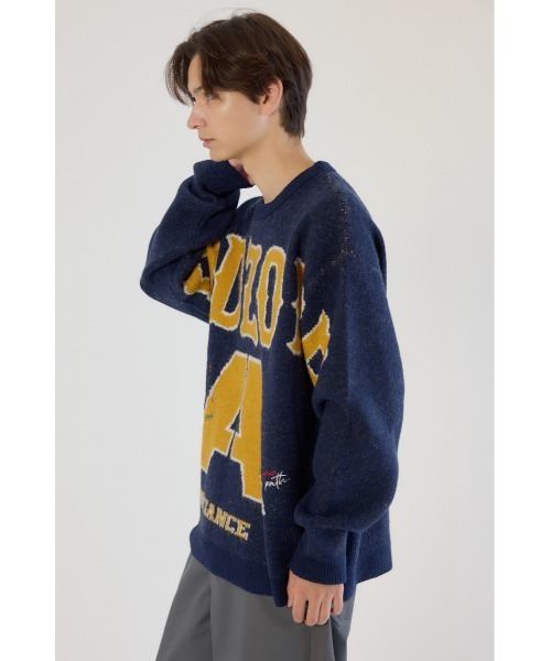 RODEO CROWNS WIDE BOWL(ロデオクラウンズワイドボウル)の「ENDZONE ニット(ニット/セーター・メンズ・アイボリー/グリーン/ネイビー・LARGE/MEDIUM)」の15枚目の写真