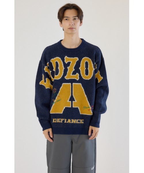RODEO CROWNS WIDE BOWL(ロデオクラウンズワイドボウル)の「ENDZONE ニット(ニット/セーター・メンズ・アイボリー/グリーン/ネイビー・LARGE/MEDIUM)」の19枚目の写真