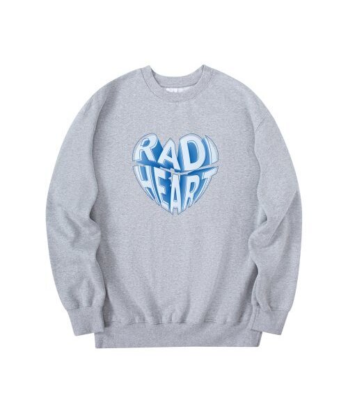 RADINEO(ラディネオ)の「ハートバルーン スウェット グレー(スウェット・メンズ・その他・LARGE/MEDIUM/X-LARGE)」の1枚目の写真