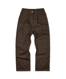 VERSE ONE（バースワン）の「WIDE FIT CARPENTER PANTS BROWN(FOR WOMEN)（その他パンツ）」