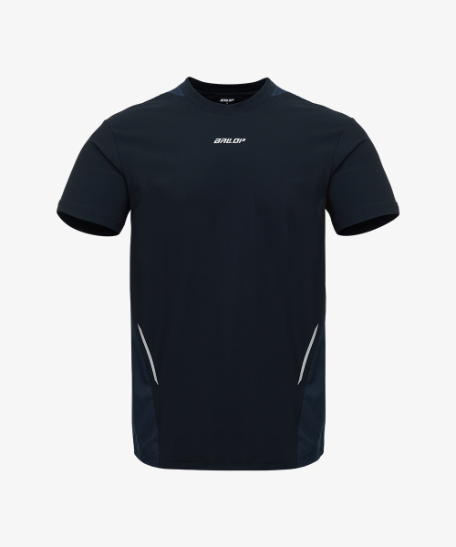 BALLOP(バロップ)の「男性エアリーベントアクティブTシャツブラック(Tシャツ/カットソー・メンズ・ブラック・MEDIUM/LARGE/X-LARGE)」の2枚目の写真