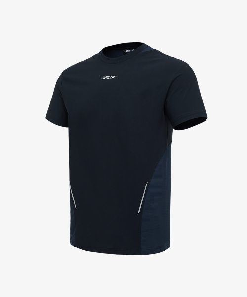 BALLOP(バロップ)の「男性エアリーベントアクティブTシャツブラック(Tシャツ/カットソー・メンズ・ブラック・MEDIUM/LARGE/X-LARGE)」の3枚目の写真