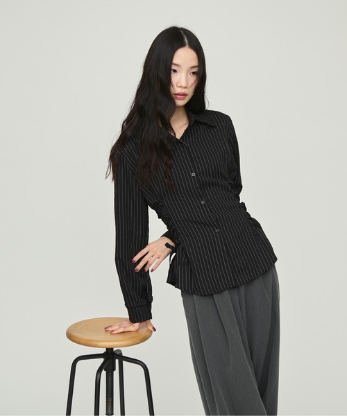 ストフ STOF ヌーベルシノワシャツ ストフ stof ヌーベルシノワシャツ